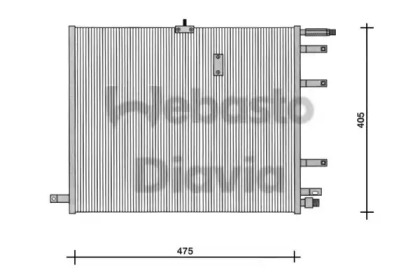 Конденсатор WEBASTO 82D0225070A