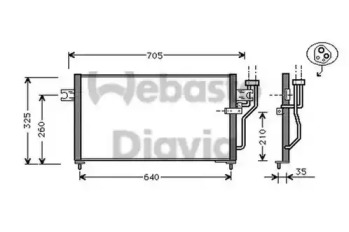 Конденсатор WEBASTO 82D0225127A