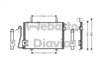 Конденсатор WEBASTO 82D0225133A