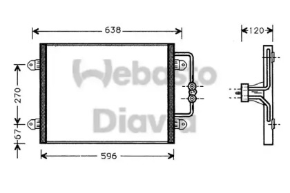 Конденсатор WEBASTO 82D0225140A