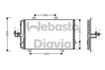 Конденсатор WEBASTO 82D0225154A