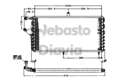 Конденсатор WEBASTO 82D0225174A