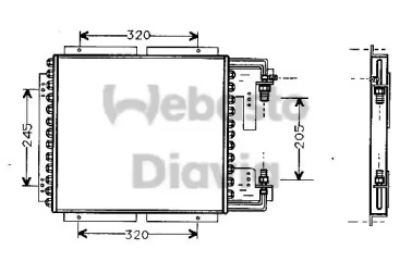 Конденсатор WEBASTO 82D0225178A