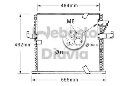 Конденсатор WEBASTO 82D0225186A