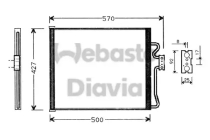 Конденсатор WEBASTO 82D0225187A