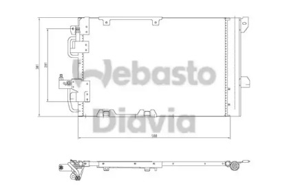 Конденсатор WEBASTO 82D0225196A