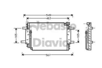 Конденсатор WEBASTO 82D0225215A