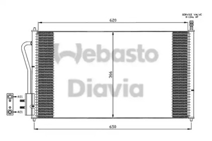 Конденсатор WEBASTO 82D0225218A