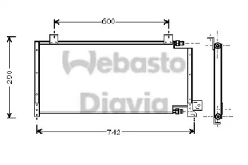 Конденсатор WEBASTO 82D0225248A