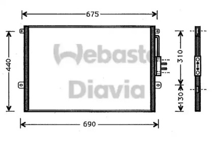 Конденсатор WEBASTO 82D0225249A