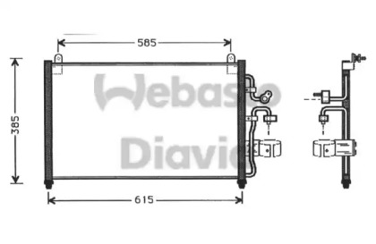 Конденсатор WEBASTO 82D0225253A