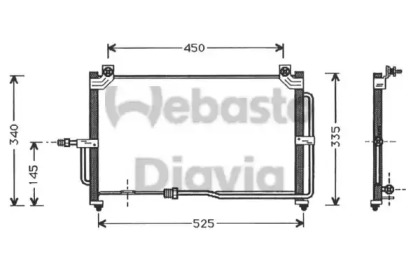 Конденсатор WEBASTO 82D0225254A