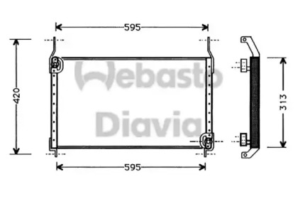 Конденсатор WEBASTO 82D0225258A