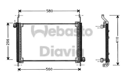 Конденсатор WEBASTO 82D0225264A