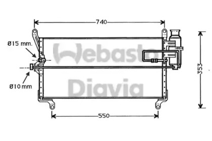 Конденсатор WEBASTO 82D0225267A