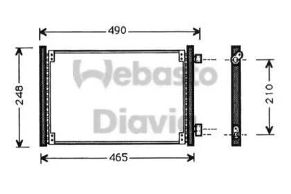 Конденсатор WEBASTO 82D0225272A