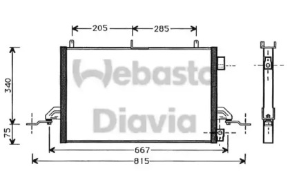 Конденсатор WEBASTO 82D0225276A