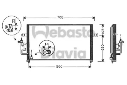 Конденсатор WEBASTO 82D0225286A