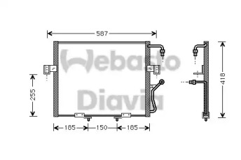 Конденсатор WEBASTO 82D0225304A