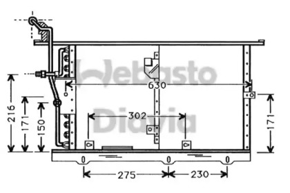 Конденсатор WEBASTO 82D0225322A