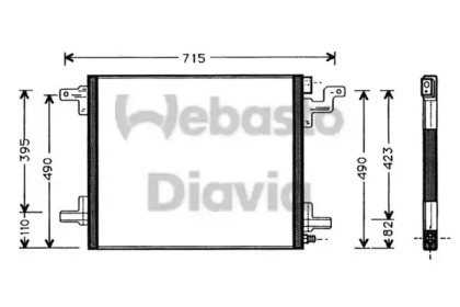 Конденсатор WEBASTO 82D0225326A