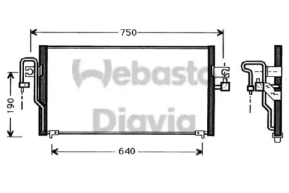 Конденсатор WEBASTO 82D0225341A