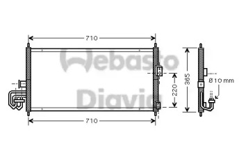 Конденсатор WEBASTO 82D0225343A