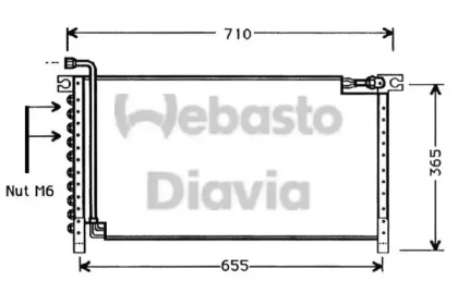 Конденсатор WEBASTO 82D0225347A