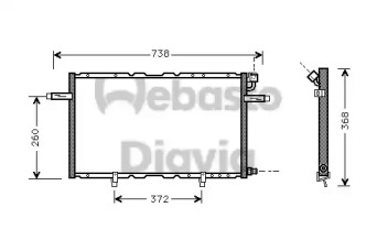 Конденсатор WEBASTO 82D0225352A