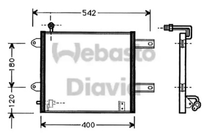 Конденсатор WEBASTO 82D0225373A