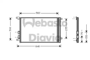 Конденсатор WEBASTO 82D0225405A