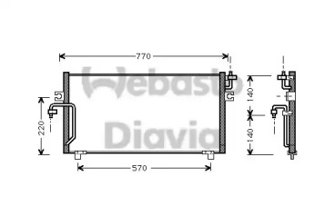 Конденсатор WEBASTO 82D0225436A