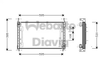 Конденсатор WEBASTO 82D0225457A