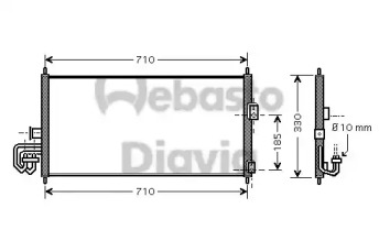 Конденсатор WEBASTO 82D0225462A