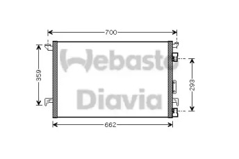 Конденсатор WEBASTO 82D0225463A