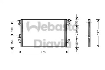 Конденсатор WEBASTO 82D0225465A