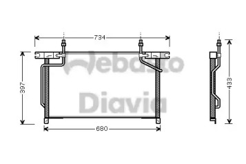 Конденсатор WEBASTO 82D0225472A