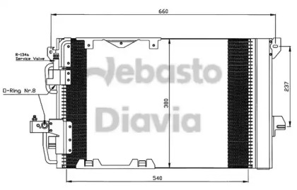 Конденсатор WEBASTO 82D0225478A