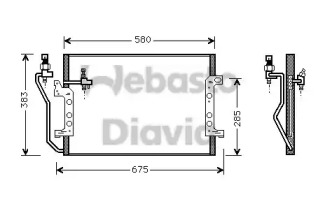 Конденсатор WEBASTO 82D0225483A