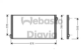 Конденсатор WEBASTO 82D0225497A