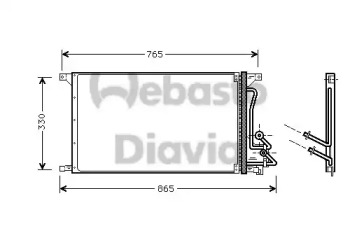 Конденсатор WEBASTO 82D0225506A