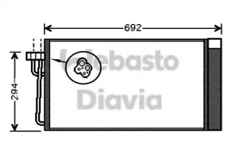 Конденсатор WEBASTO 82D0225513A