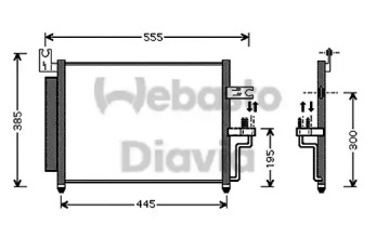 Конденсатор WEBASTO 82D0225521A