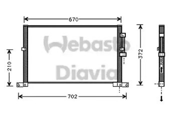 Конденсатор WEBASTO 82D0225524A