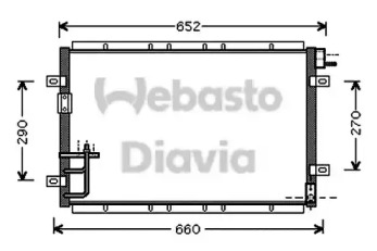 Конденсатор WEBASTO 82D0225525A