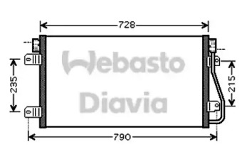 Конденсатор WEBASTO 82D0225540A