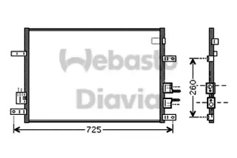 Конденсатор WEBASTO 82D0225544A