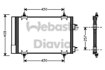 Конденсатор WEBASTO 82D0225549A