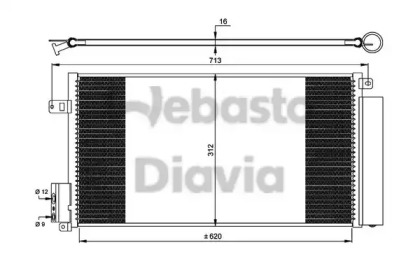 Конденсатор WEBASTO 82D0225551A