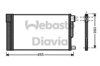 Конденсатор WEBASTO 82D0225552A